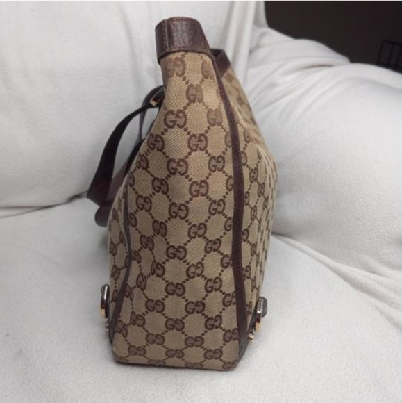 Authentic Gucci GG Monogram Supreme Abbey Canvas Large Tote Bag - Picture 6 of 12